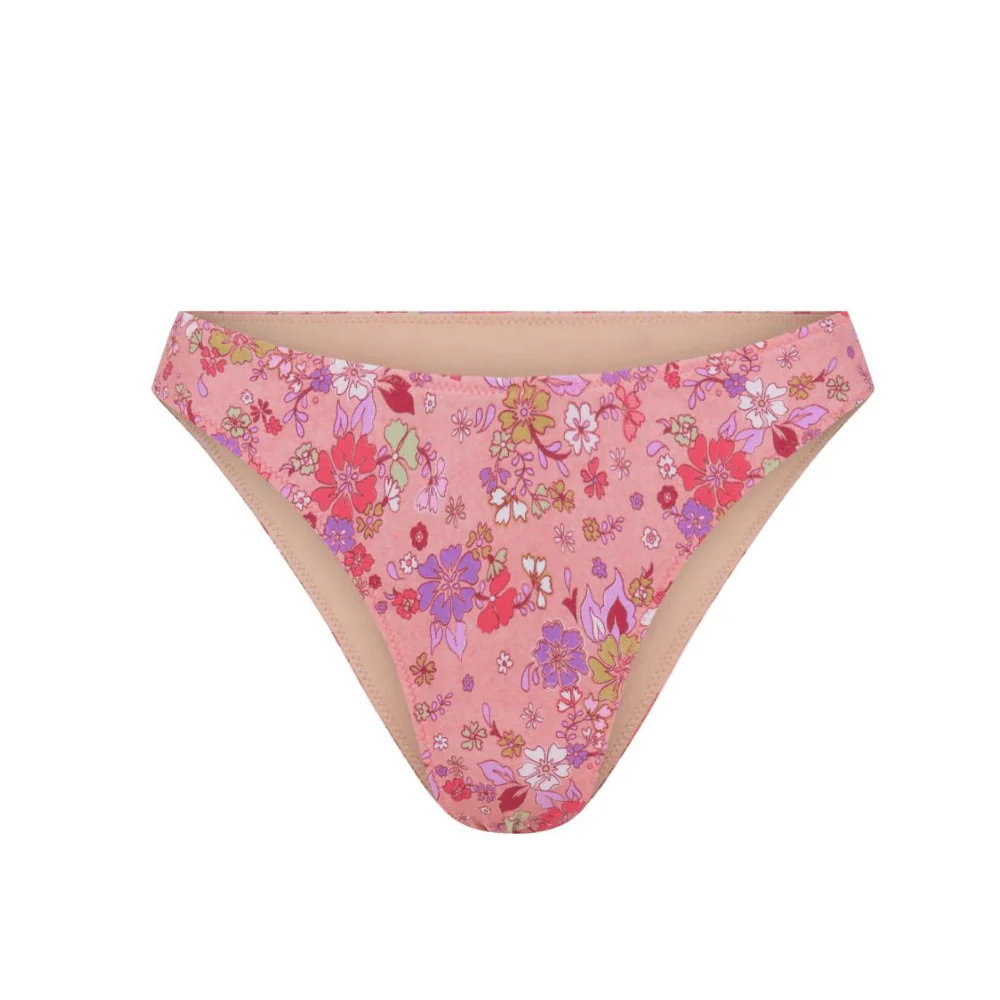 Arnhem Malibu High Cut Bikini Brief - Coral - Image 2