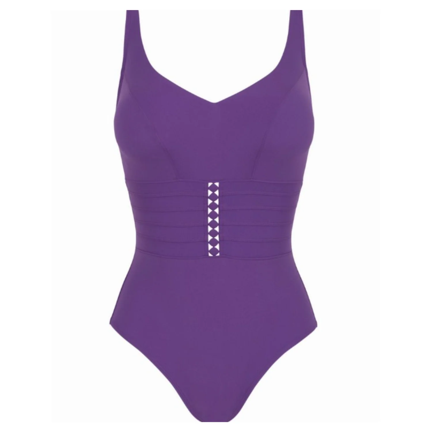 Empreinte Ultraviolet Mood V-Shaped Neckline One Piece EM2532TZ - Image 4