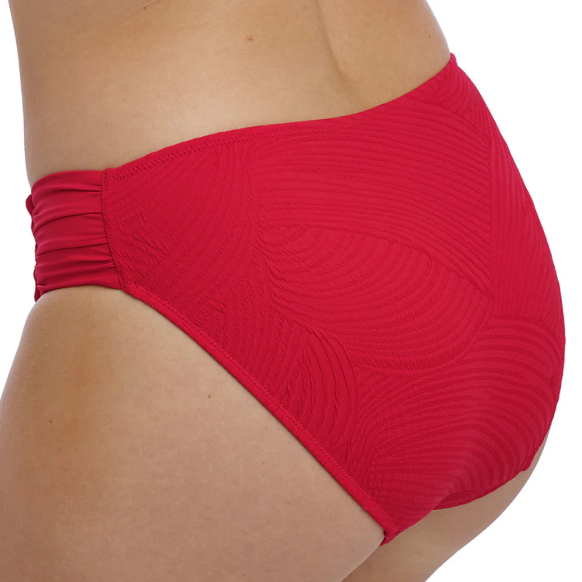 FANTASIE Ottawa Mid Rise Bikini Brief Red FS6358 - Image 2