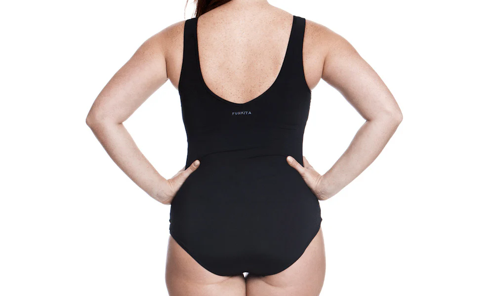 Funkita Black Zip Front One Piece FF02L00090 - Image 3