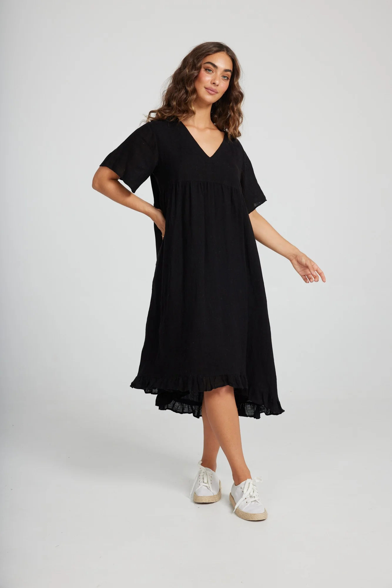 Holiday Canary Dress Black H1152-1 - Image 5