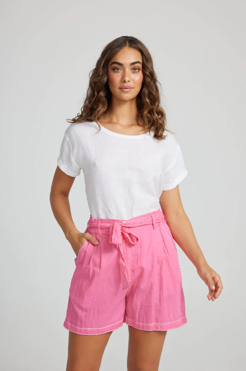 Holiday Seaside Shorts Pink H1127-1 - Image 3