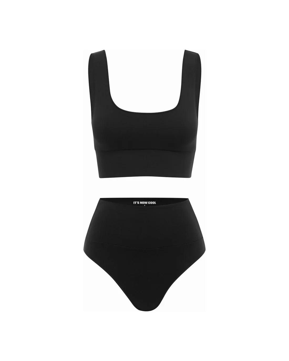 Its Now Cool Black The Contour High Waist Pant INC081 - Image 2