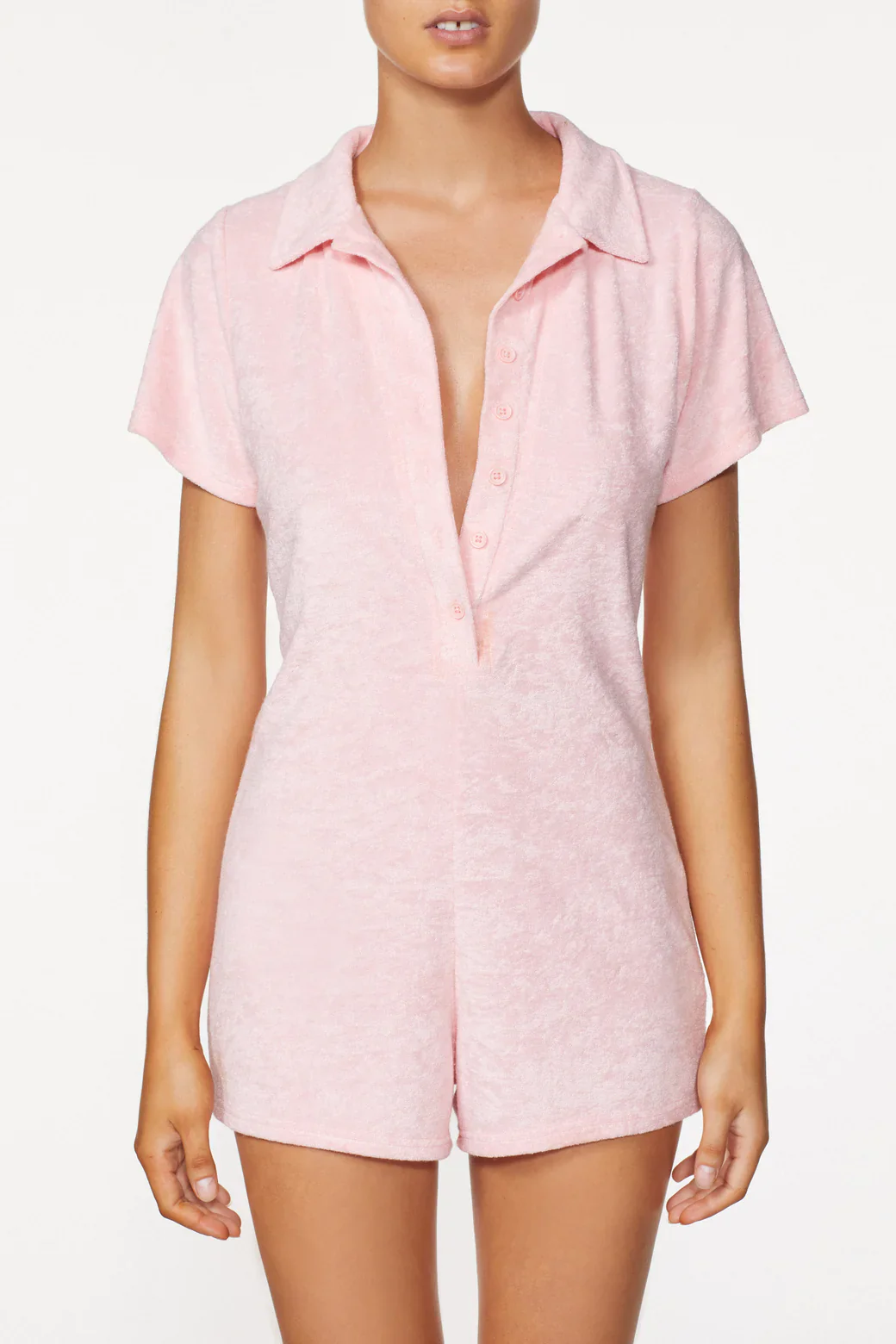Its Now Cool Peaches Terry Playsuit INC404 - Image 2