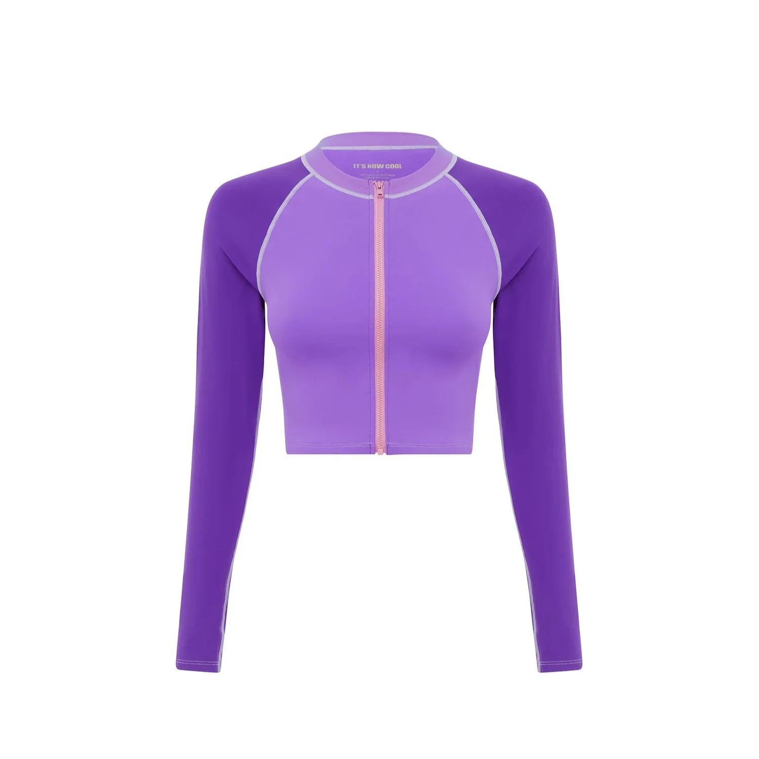 Its now cool Perwinkle The Contour Rash Guard INC1044 - Image 3