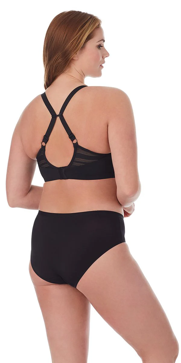 Le Mystère Black Active Balance Sports Bra 6210 - Image 3