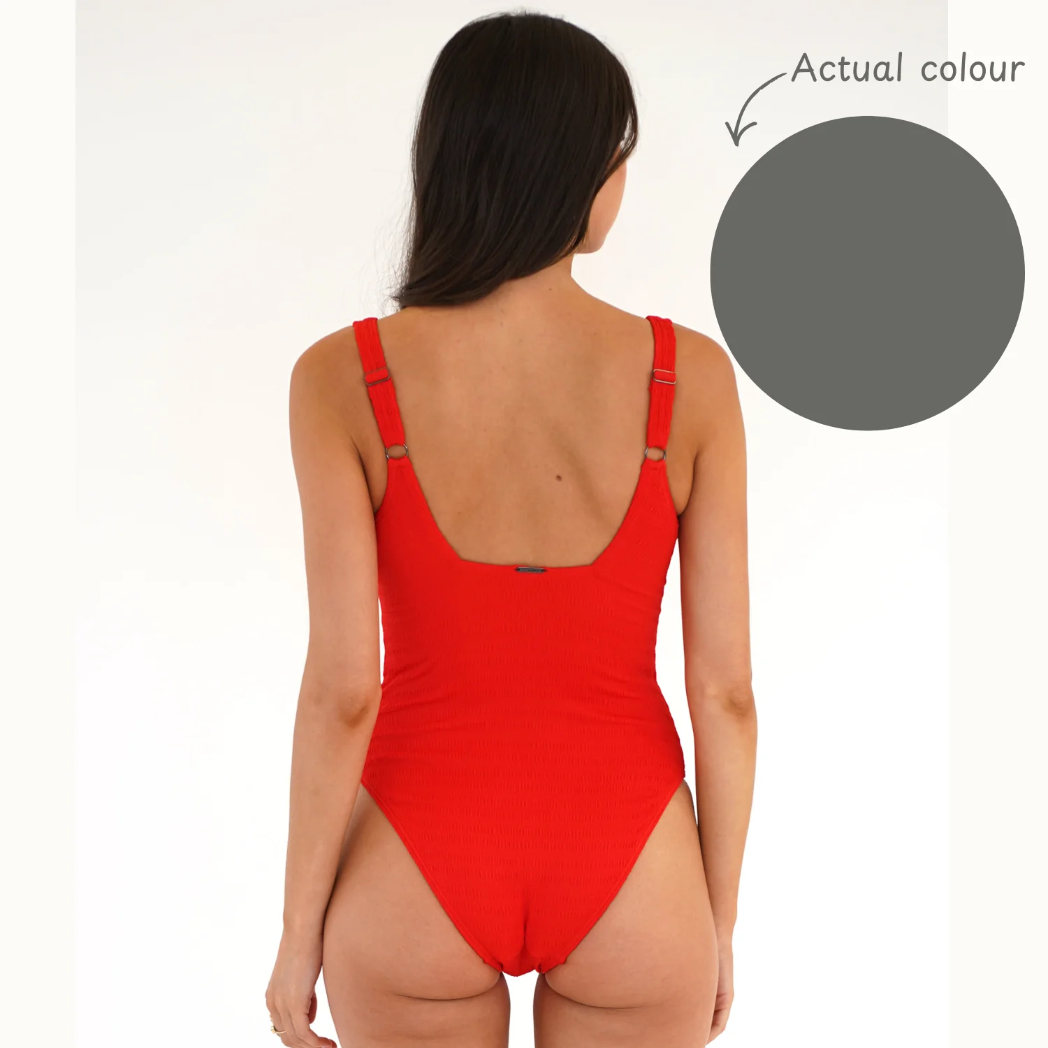 Moontide U/W Square Neck Steel One Piece M4964EZ - Image 3