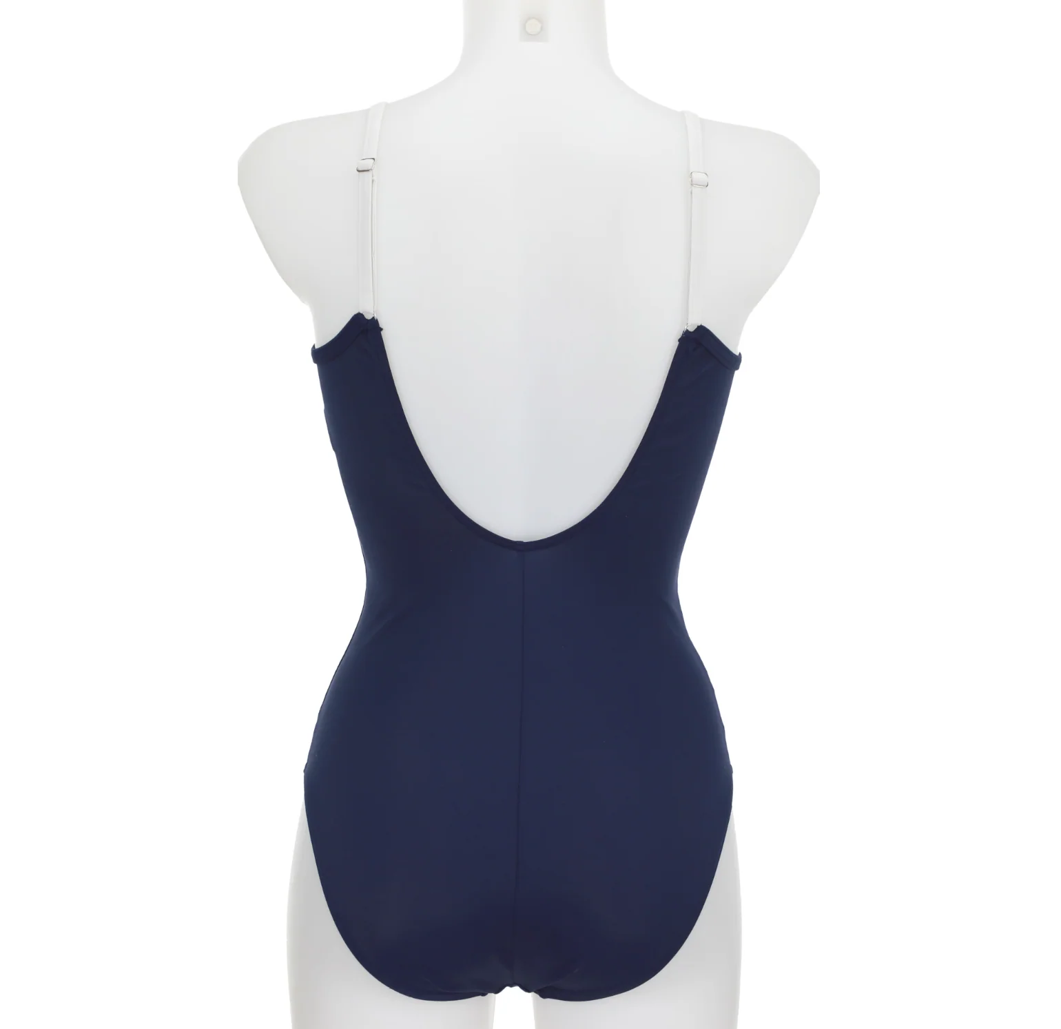 Olympia Navy Plunge Onepiece 32604 - Image 5