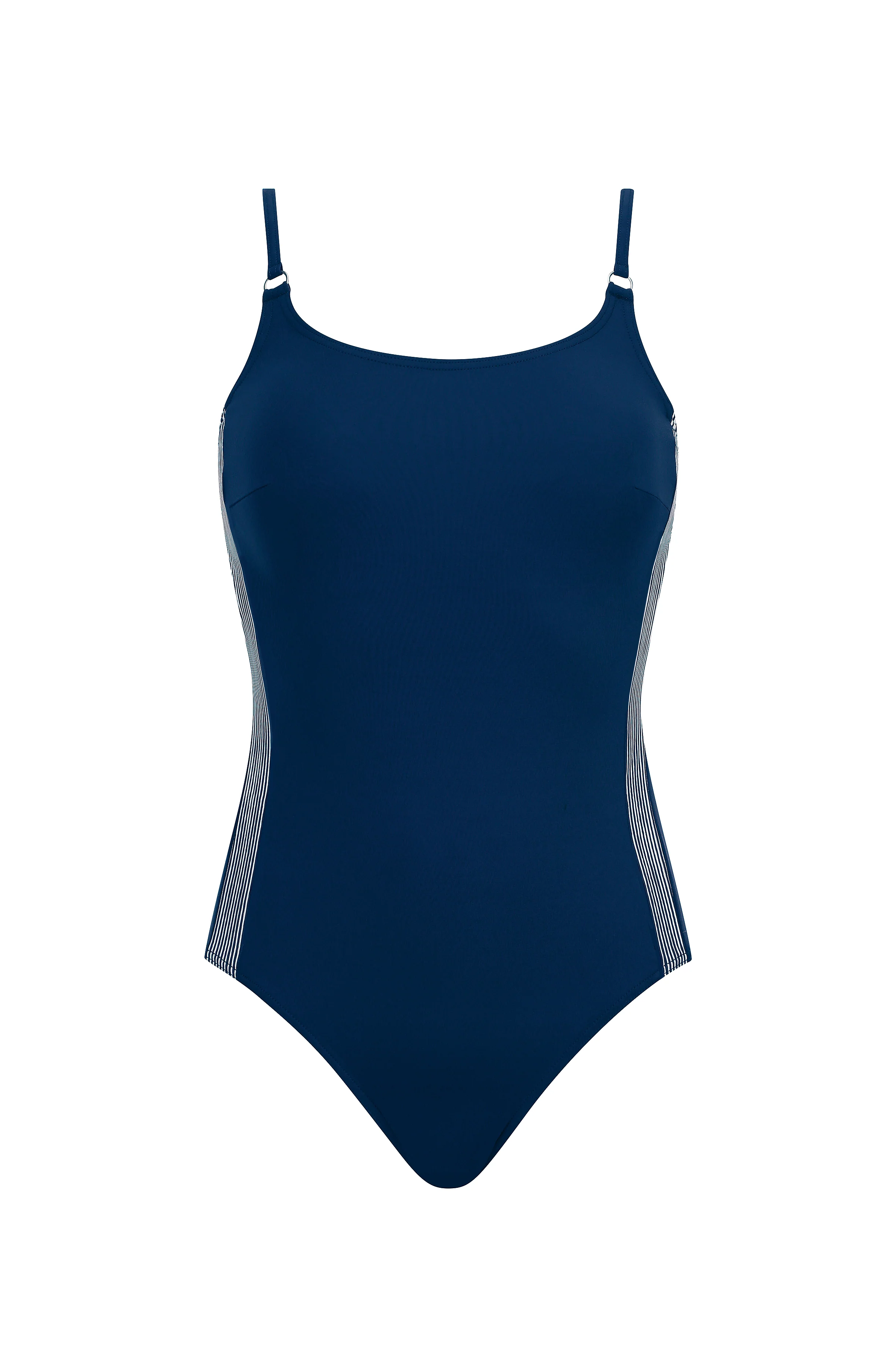 Olympia Underwire Navy Stripe Onepiece 32619 - Image 4