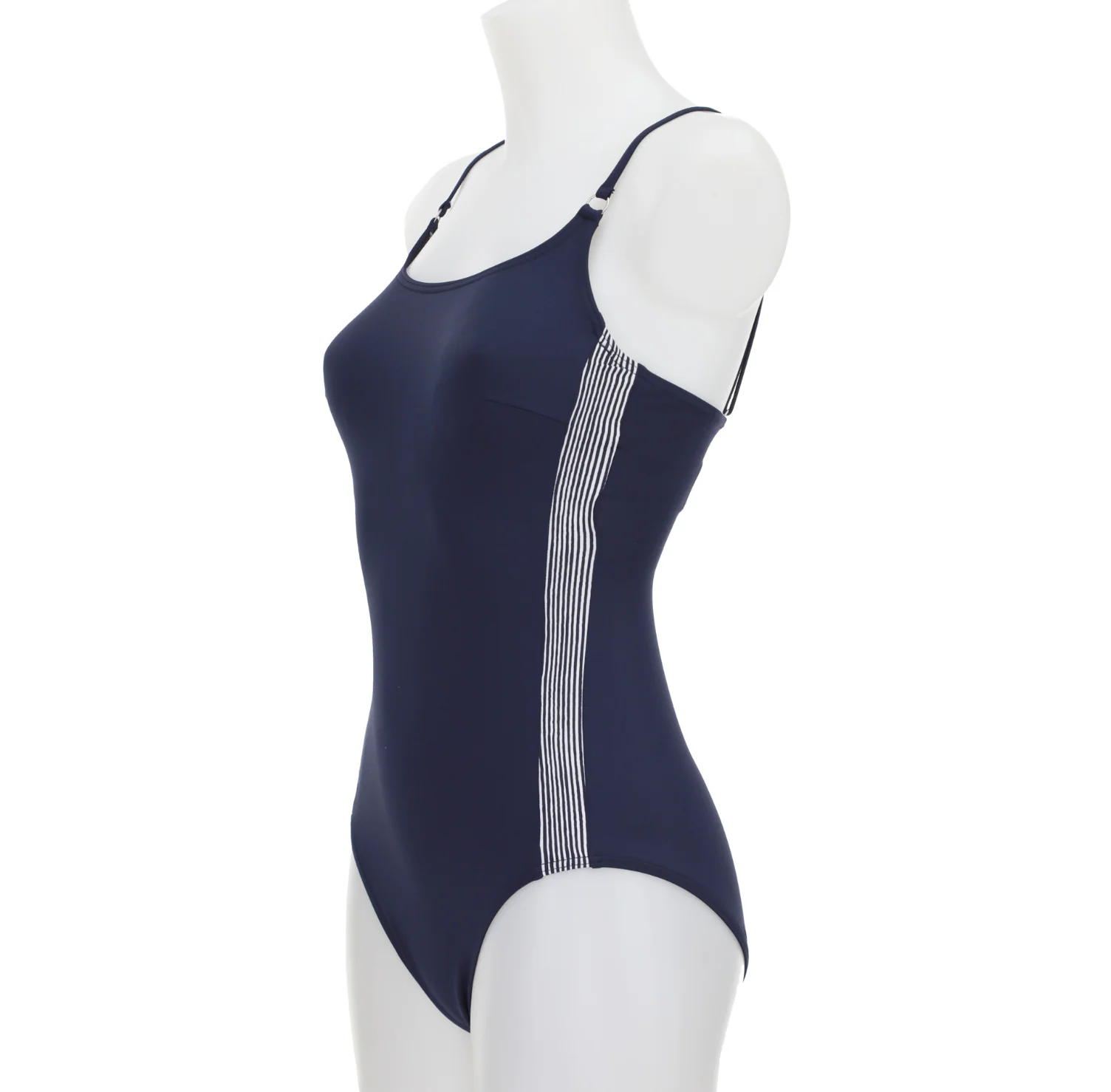 Olympia Underwire Navy Stripe Onepiece 32619 - Image 5