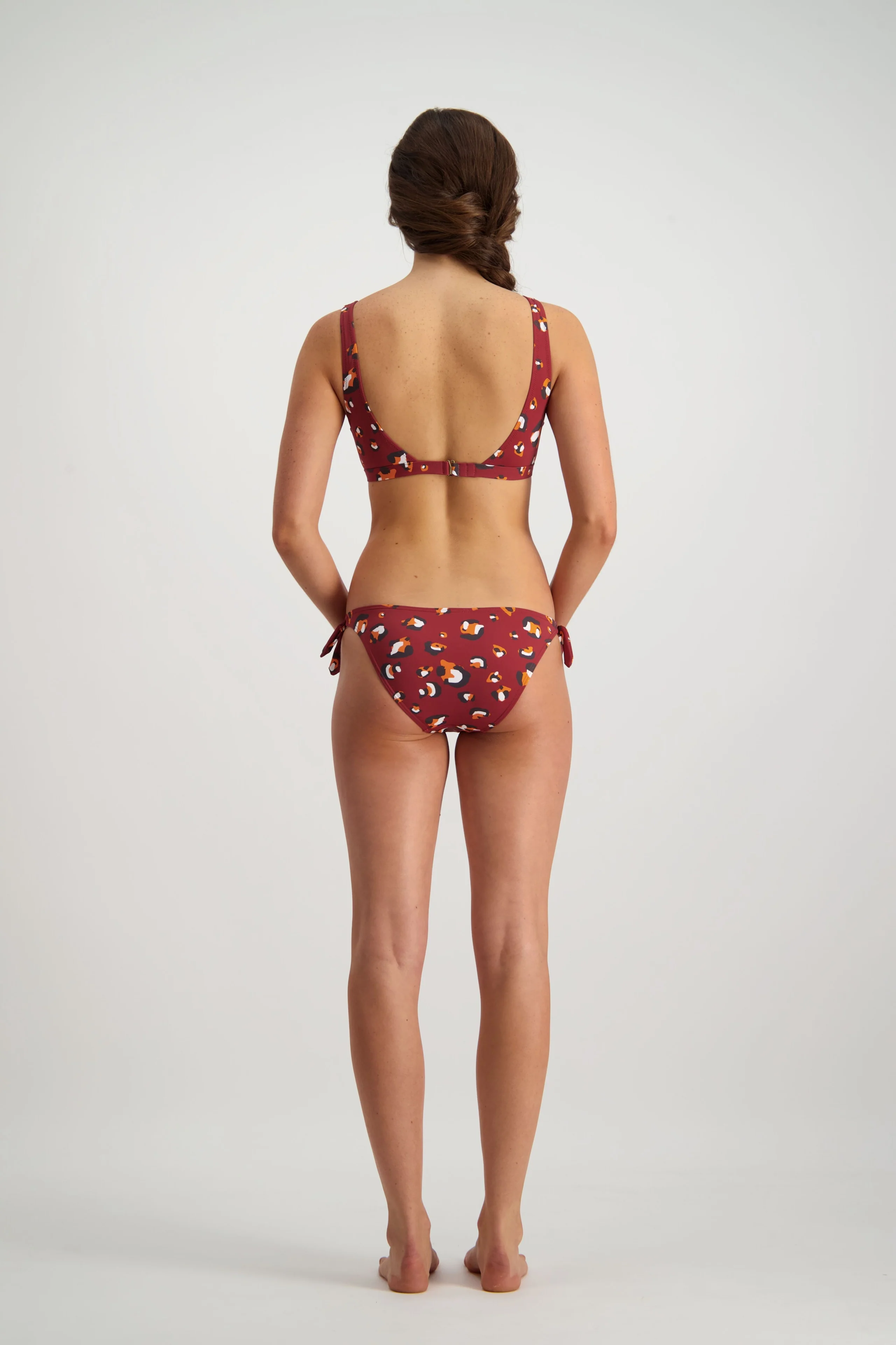 Piha Maroon Zootopia Tie Side Pant P2066ZT - Image 2