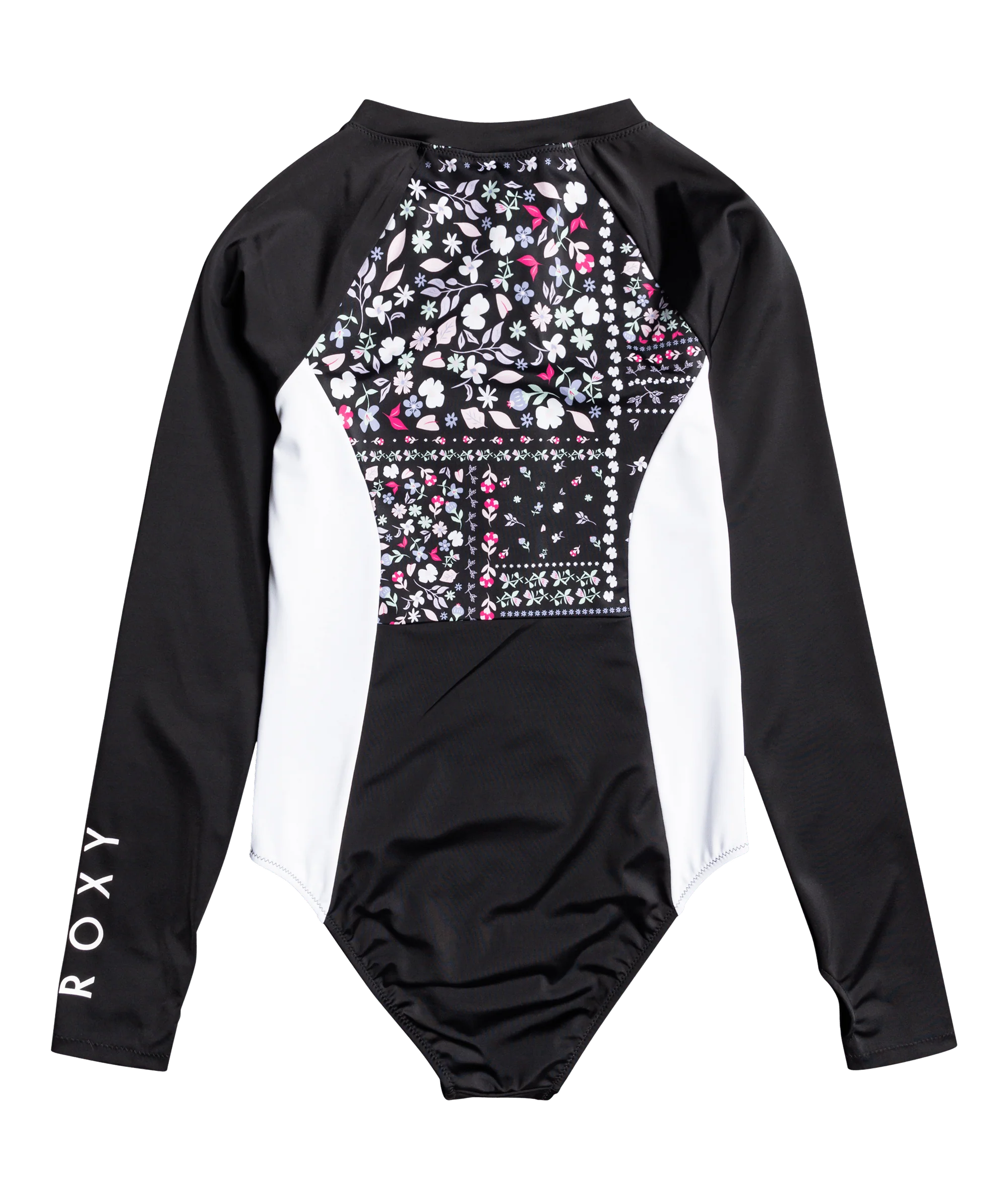 Roxy Fitness Long Sleeve One Piece Flower Line ERJWR03542 - Image 4