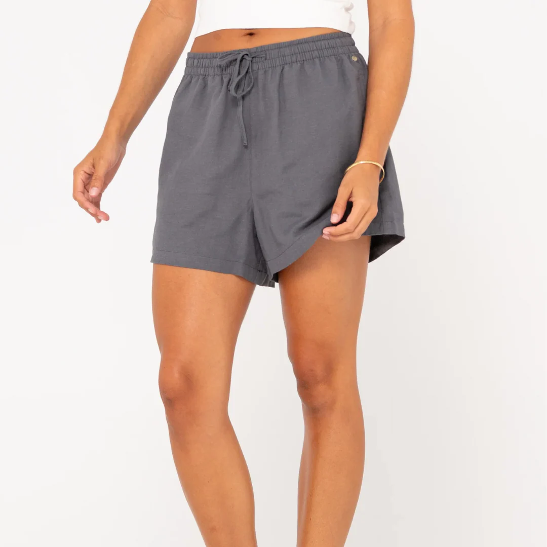 Rusty Coal Alannah Lounge Linen Short WKL0789 - Image 3