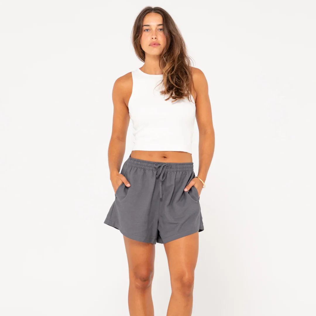Rusty Coal Alannah Lounge Linen Short WKL0789 - Image 5