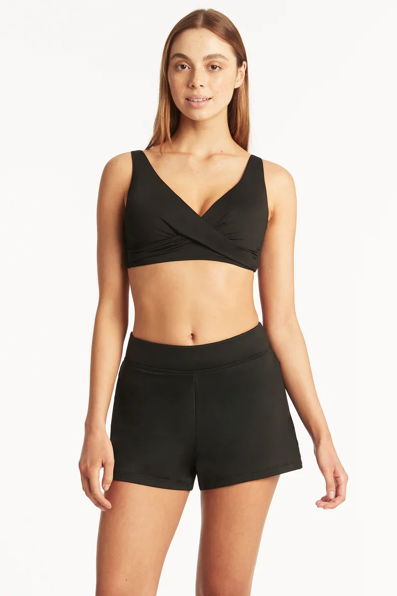 Sea Level Essentials Black Swim Short SL4075ECO - Image 3