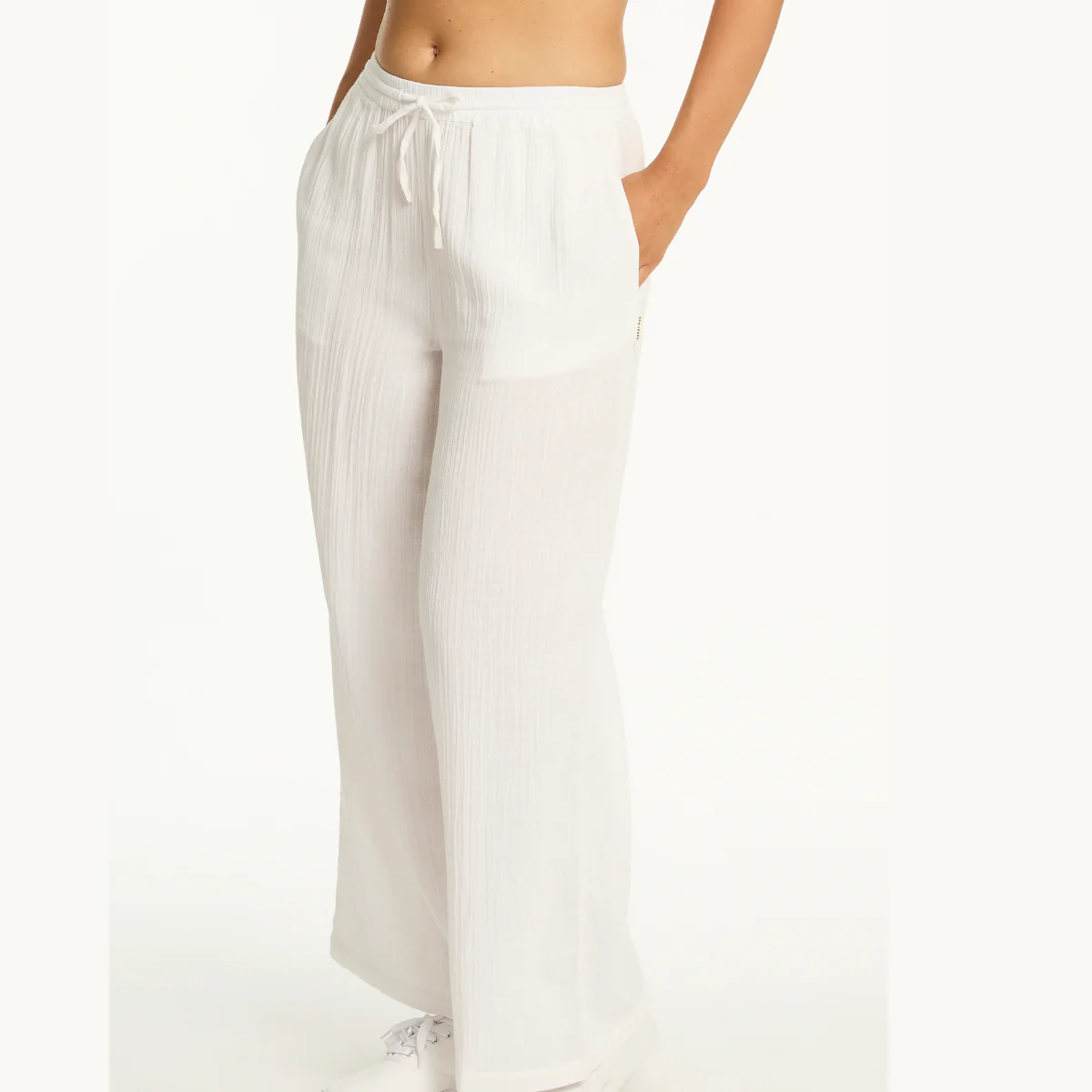Sea Level White Sunset Beach Pant SL9094SS - Image 4