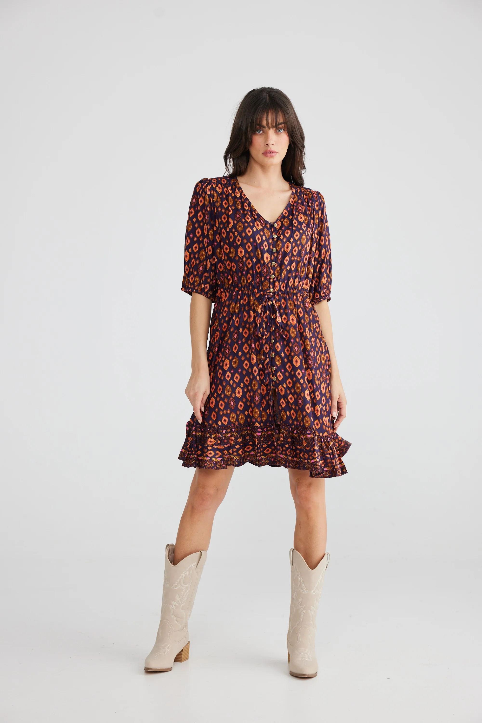 Talisman Moonlight Mini Dress TA23084-1 - Image 10