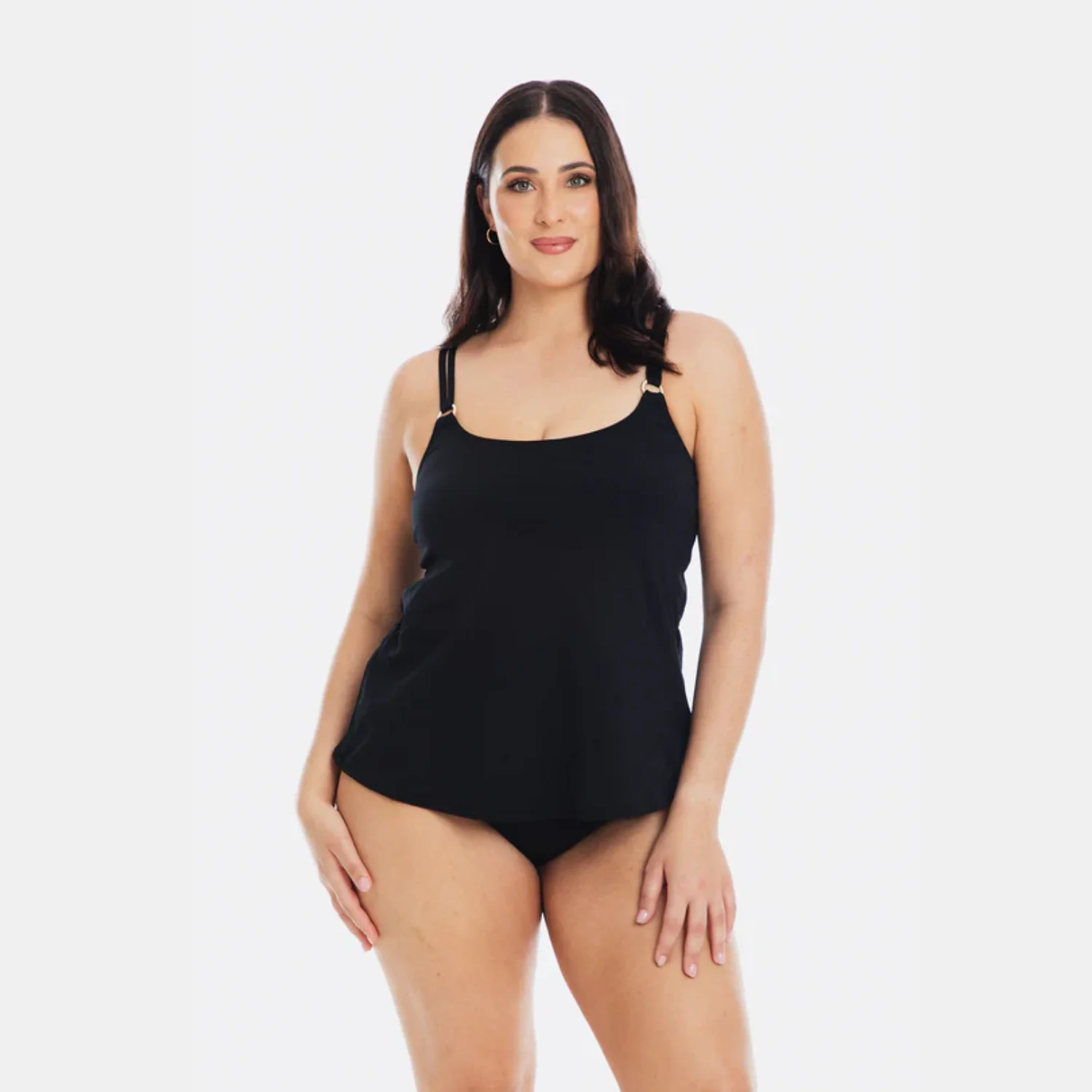 Togs Black Chlorine Resistant Aqualuxe Tankini YB27FIS - Image 4