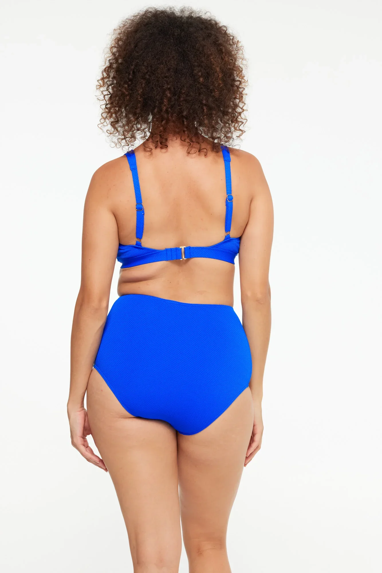 Togs Cobalt Textured High Waist Brief SC47FO - Image 3